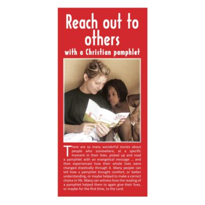 Reach out to others with a Christian pamphlet